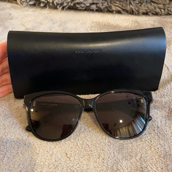 YSL M/23 K Black Sunglasses - Picture 10 of 10
